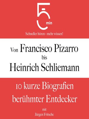 cover image of Von Francisco Pizarro bis Heinrich Schliemann